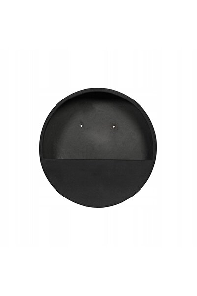 NO BRAND ghiveci negru de perete WALLY 30/9 cm