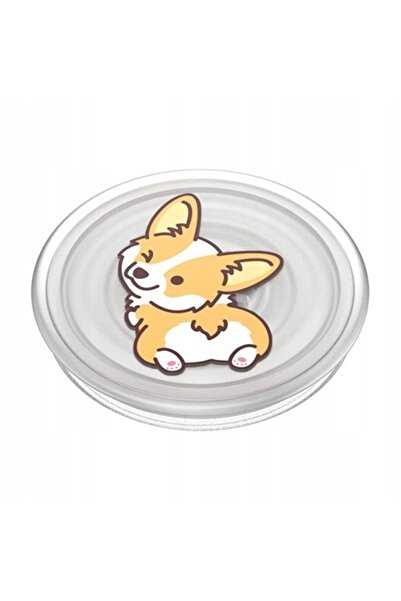 NO BRAND Suport pentru telefon popsockets plantcore grip cheeky corgi