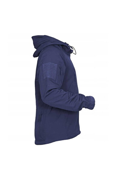 NO BRAND Jachetă softshell bărbați Texar Falcon cu glugă tactică albastru mar...