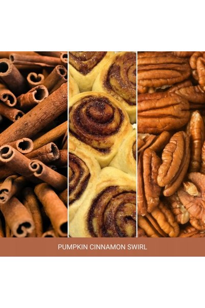 NO BRAND Lumânare parfumată YANKEE CANDLE 567G PUMPKIN CINNAMON SWIRL