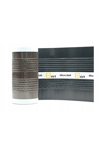 NO BRAND IVT Bandă de aluminiu KALENICY Micro-rolă Antracit 300 mm / 5m