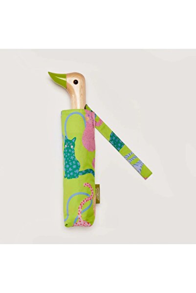 NO BRAND Umbrelă pliabilă automată originală Duckhead cu husă verde