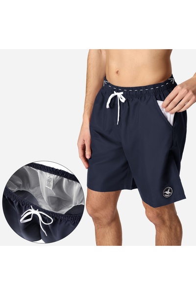 NO BRAND Șorturi de înot pentru bărbați Ladeheid LA129 bleumarin 5XL