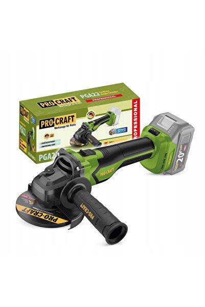 NO BRAND PROCRAFT Polizor unghiular cu baterie de 125 mm, fără perii, model B...