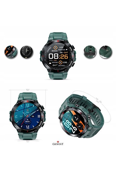 Giewont Ceas inteligent gw460 verde