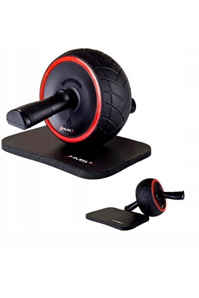 HMS Rolă abdominală pentru exerciții, AB Wheel, cu saltea