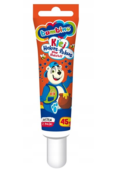Bambino ADEZIV HOKUS POKUS ÎN TUB 45 G PACHET ȘCOLAR UNIVERSAL 12 BUCĂȚI