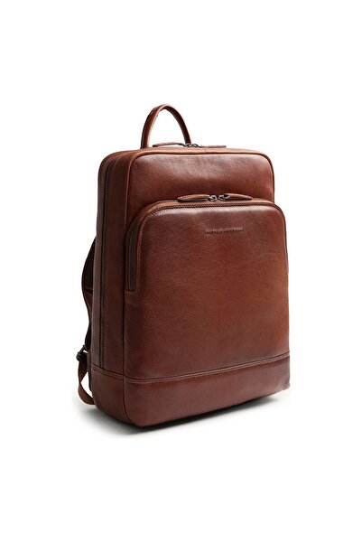The Chesterfield Brand Rucsac Marvello din piele naturală, compartiment pentr...