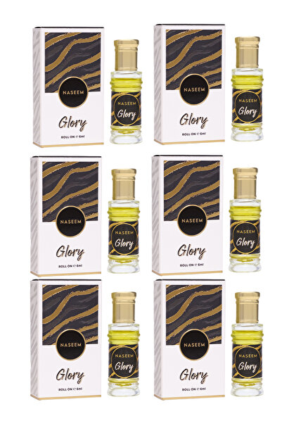 Naseem Glory Unisex Roll-On Perfume Oil - 6ml (Pack of 6)