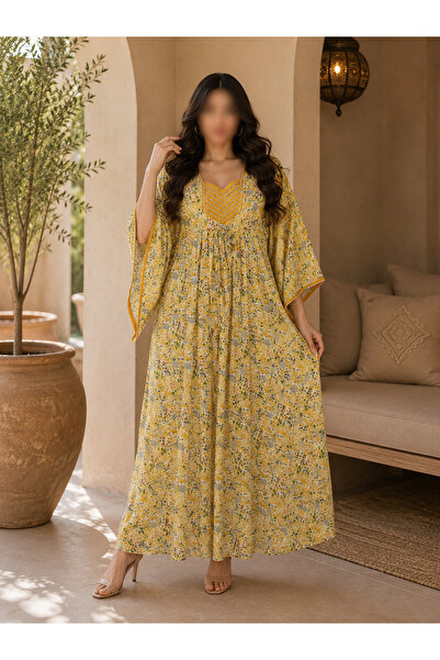 RONZA Women's French Sleeve Jalabiya