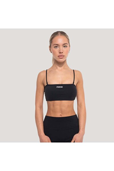 GymBeam Top sport de damă Flow Negru XS