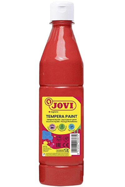 Jovi Vopsea tempera lichida, flacon 500 ml, vermilion,