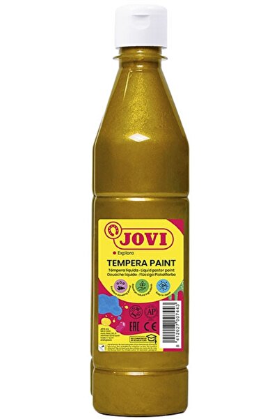 Jovi Vopsea tempera lichida, flacon 500 ml, aurie,