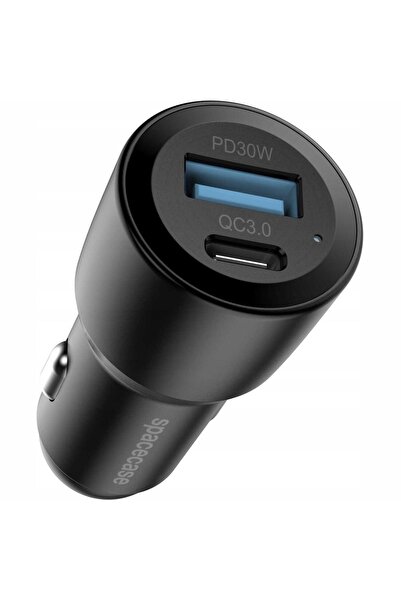 spacecase Φορτιστής Αυτοκινήτου C60AC-11 Car Charger Γρήγορος με 1 x Type-C /...