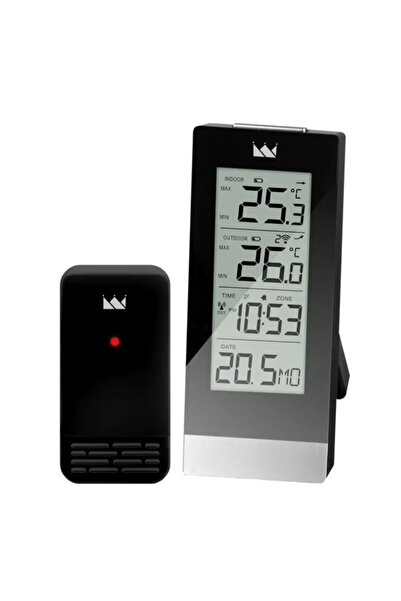 KRONTALER Termometru Digital Fără Fir – Temperatură Interior și Exterior, Sen...