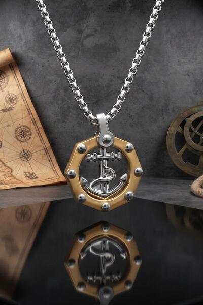 Prestige Anchor Figured Necklace Stainless Steel Chain 902909