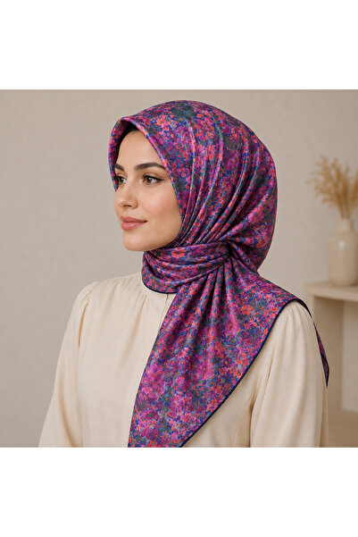ZER Organic Pamuklu Soft Eşarp Çıtır Çiçek Desen