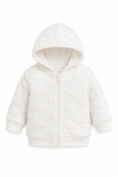 Tiffany Baby Puffy Cloudy Theme Hooded Baby Jacket 30027