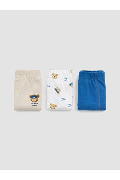LC Waikiki Rmz Gi̇yi̇m Farkiyla Boys' Boxer 3-Pack
