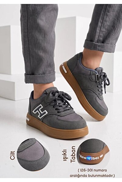 mustey Lace-Up Style Velcro Orthopedic Unisex Children's Sports Shoes