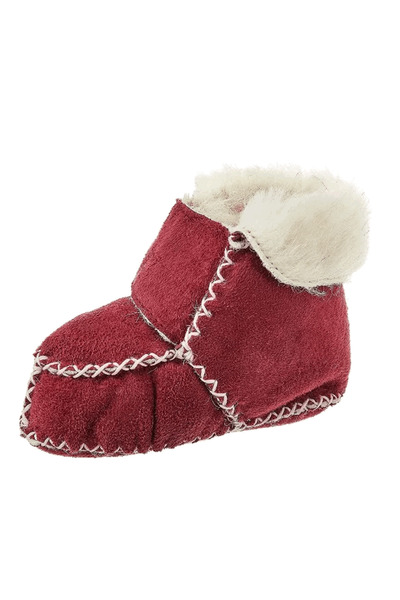 OEM Playshoes Ghete de iarnă din piele de oaie pentru bebeluși, Bordeaux, 16/17