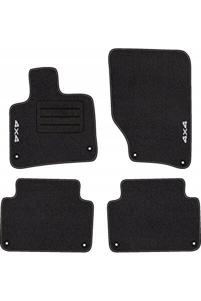 NO BRAND COVORAȘE CU BRODERIE 4X4 PENTRU AUDI Q7 ȘI 4L (2005 - 2015) SET LUX