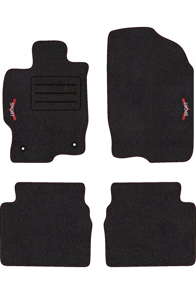 NO BRAND Covorașe auto din catifea cu tivire pentru Mazda 6 II GH (2007 - 201...