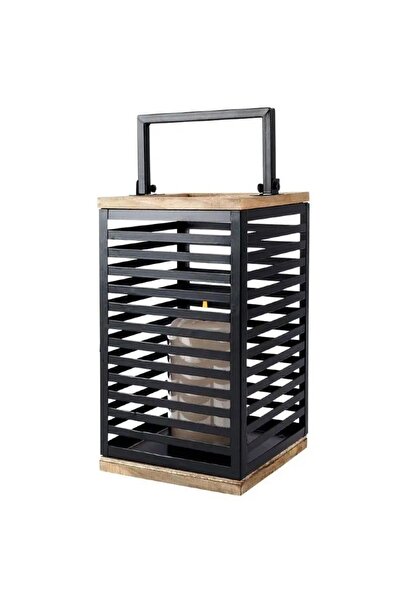 Progarden Lampă de grădină felinar metalic stil LOFT 15x28cm