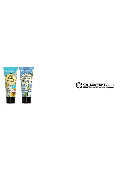 NO BRAND Kit Bronzer cu Accelerator Piersici și Nucă de Cocos + Balsam După B...