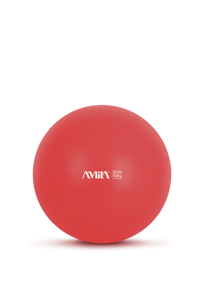 Amila Μπάλα Pilates (Bulk) 19 cm - Κόκκινη