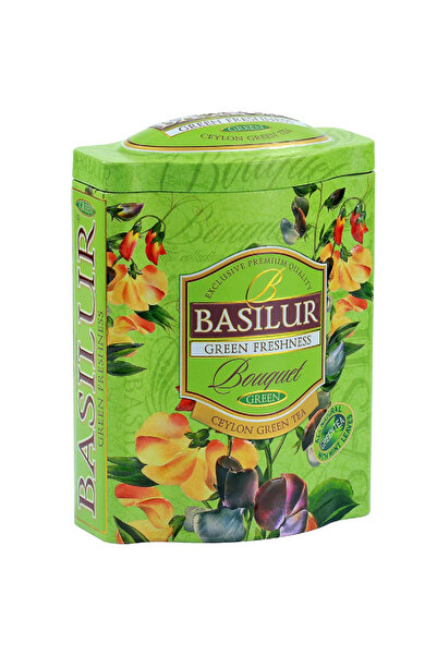 Basilur Ceai verde ceylon Bouquet green freshness cutie 100g
