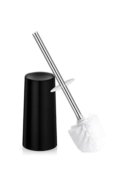 Generic Brand X spring Toilet Brush and Holder Set, Stainless Steel Handle, A...