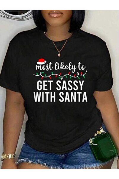 k222 Outfit Women, Most Likely To Christmas Shirt Matching Family Pajamas Fun...