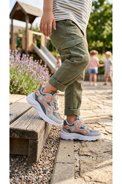 BSZ AYAKKABI Unisex Children's Skin Sports Shoes Light Sole Water and Cold Re...