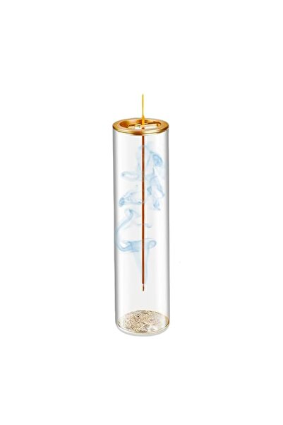 Generic Brand Modern Glass Incense Holder for Sticks with Removable Ash Catch...