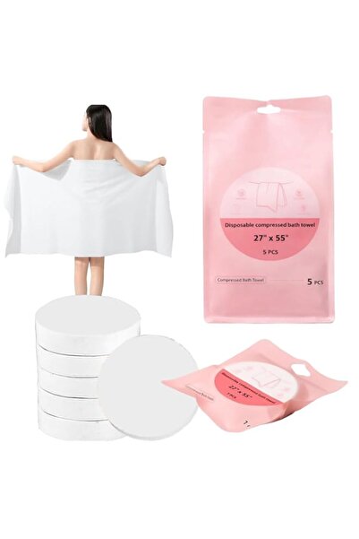Generic SKY-TOUCH 20 Pcs Compressed Bath Towels 70x140cm, Portable Disposable...
