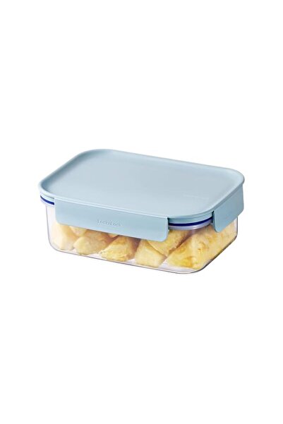 Generic LocknLock Classic Plus Rectangle Food Container – 420ml Mint, 4-Side ...