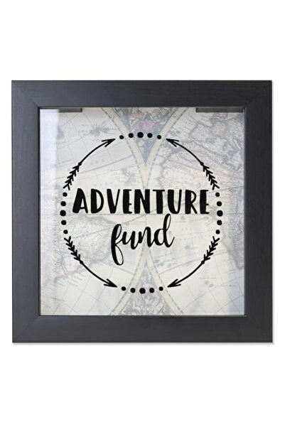 Generic Brand Lawrence Frames 8x8 Adventure Fund Black Shadow Box Frame