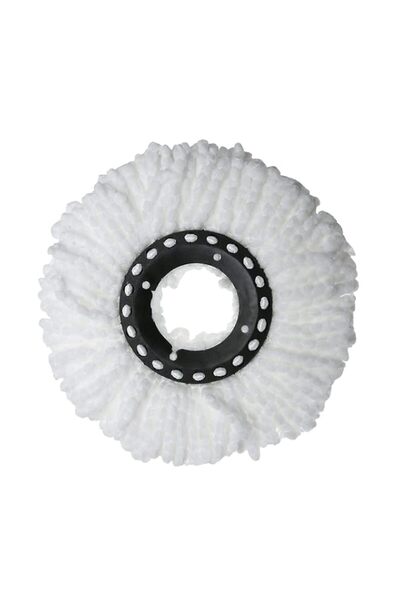 Generic 2 PCs 360 DEGREE SPIN MOP HEADS REPLACEMENT MICROFIBER BUCKET HOME CL...