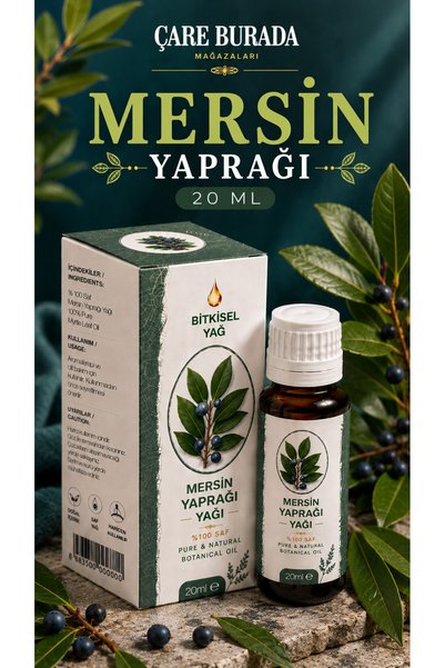 Çare Burada Mersin Yaprağı Yağı - 20 ML (Soğuk Sıkım)