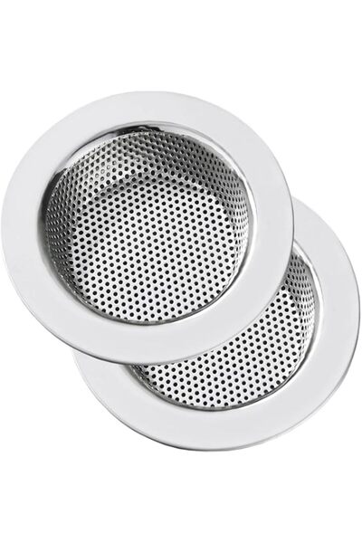 Generic SHINEDOWN 2 Pack Stainless Steel Kitchen Sink Strainer Basket, 4.5 In...