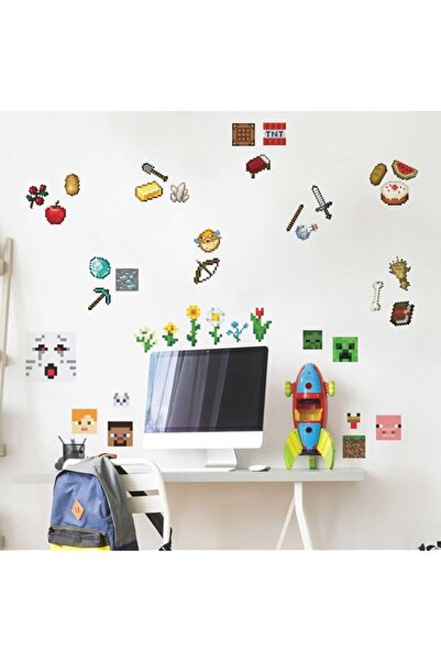 Generic RoomMates Minecraft Peel and Stick Wall Decals by RoomMates, RMK5006S...