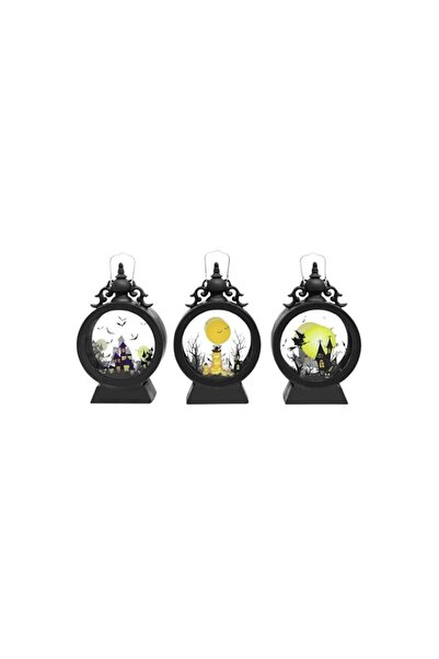 Generic Brand FEELINGS Halloween Alarm Clock LED Lamp