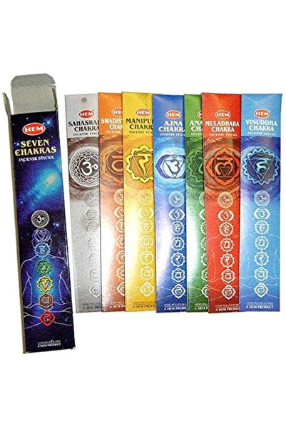 Generic Brand HEM Incense 7 Chakras Incense Natural Meditation Premium Incens...