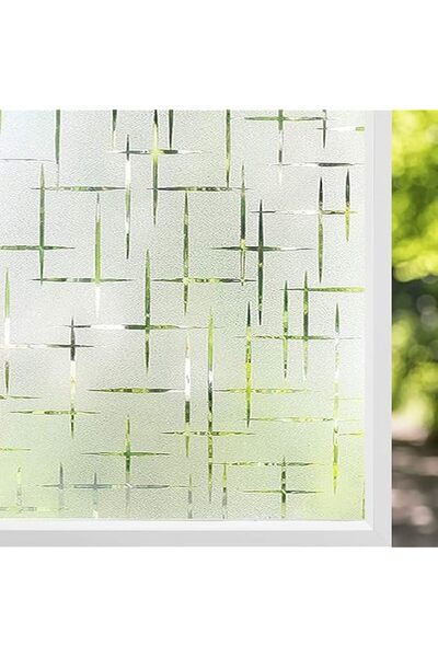 Generic Brand Frosted Window Privacy Film,Window Cling Privacy Film, Decorati...