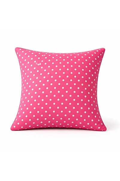 Generic Brand Sleep Well Polka Dot Cushion Cover Pink 45x45 cm (18x18 Inch) |...