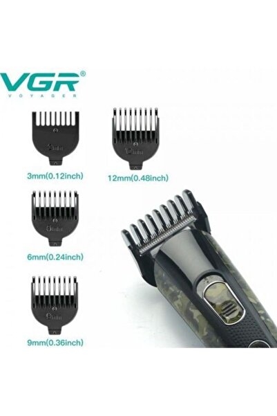 VGR ماكينة حلاقة الشعر الاحترافية V-271 مع شاشة LED