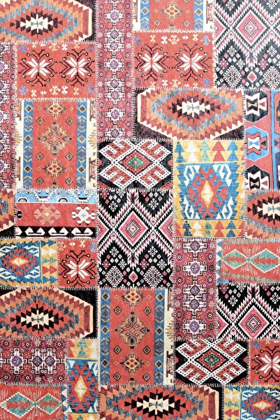 Modern Dokuma Taban Dekoratif Halı