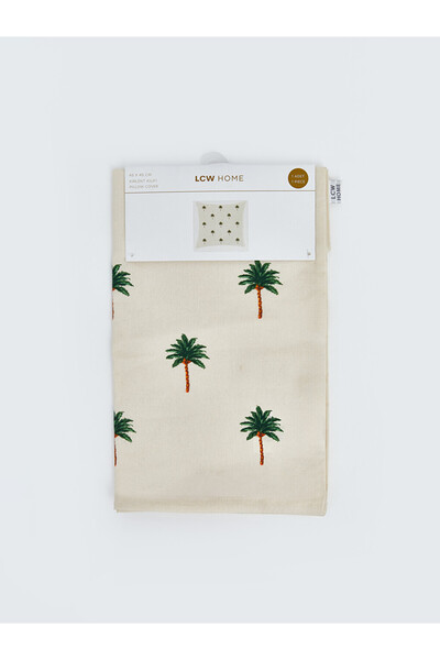 LC Waikiki I Palm Tree Embroidered Throw Pillow Cover 45X45 cm from Freezen S...