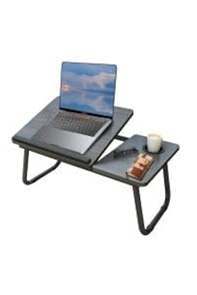 Generic YelaJoy Laptop Bed Table, Foldable Laptop Stand and Breakfast Bed Tra...
